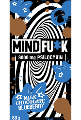 MINDFU*K Mushroom Milk Chocolate (8000mg Psilocybin)