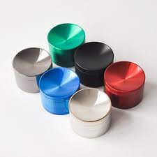 50mm Aluminum Grinder 4PCS With Sieve Milled