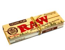 RAW Organic Hemp 1 1/4 Rolling Papers
