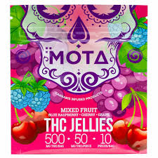MOTA – Mixed Fruit Jellies (500mg THC)